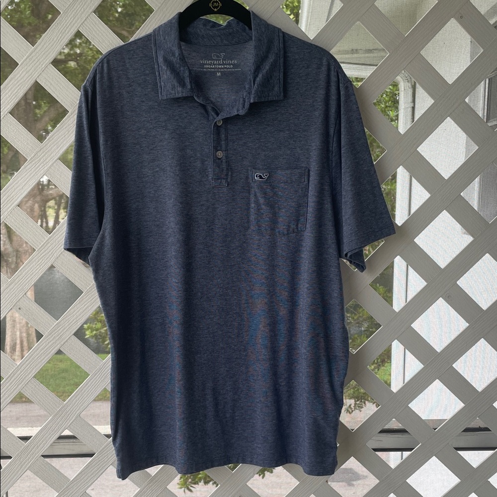 Vineyard Vines ‘Edgartown’ Heathered Polo Shirt